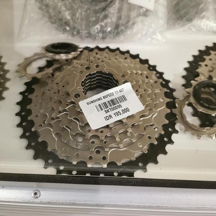sprocket sunshine Taiwan 8speed 11 23t-11 46T sprocket rode bike mtb
