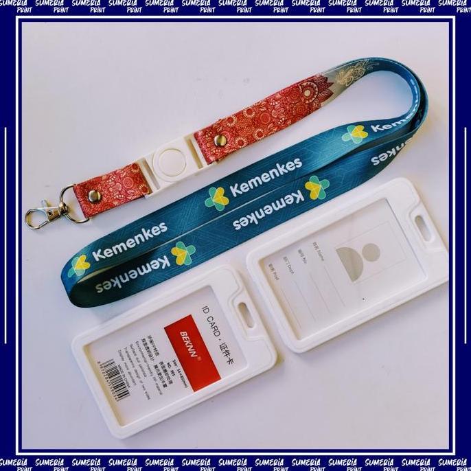 Lanyard Tali Gantungan Id Card KEMENKES (Kementerian Kesehatan)