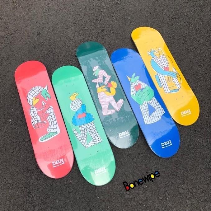 TERLARIS DBH DO BY HEART SKATEBOARD X LUCAS BEAUFORT 7,5 X LUCAS BEAUFORT ART