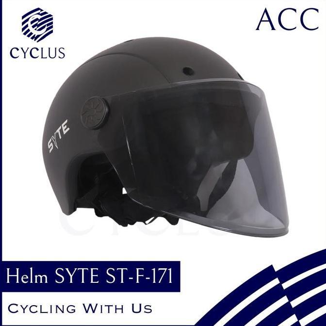 TERLARIS HELM SEPEDA PACIFIC SYTE ST-171 UNISEX VISOR ANTI UV ST-F171 F171 F 171 OLAHRAGA OUTDOOR