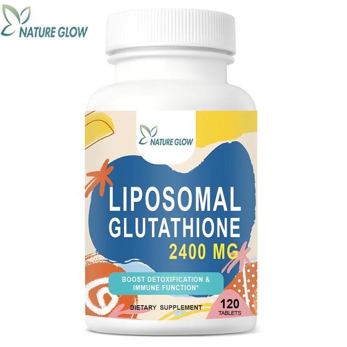 Foirfe- 2400Mg Liposomal Glutathione, Pengurangan L-Glutathione, Suplemen Glutathione Dengan Vitamin