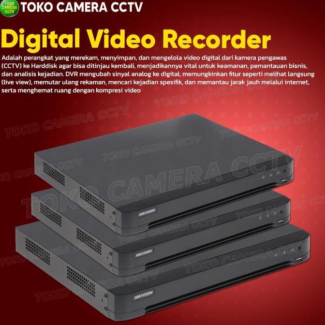 DVR HIKVISION iDS-7200HUHI-T 8MP 4K RECORDER CCTV TURBO HD ACUSENSE H265
