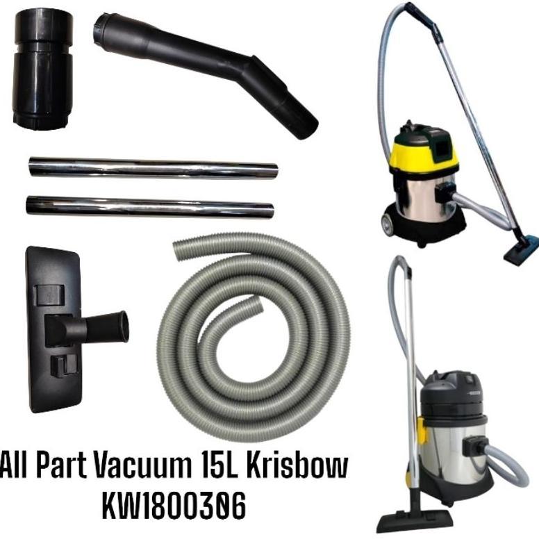 Alternatif Part Vacuum Cleaner 15L Krisbow / Selang vacum / floor Nozle vacum / Stik vacuum cleaner 