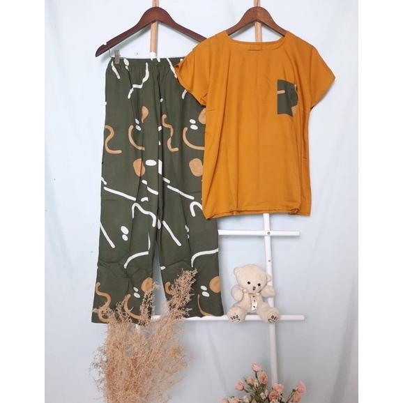 TERBARU BABYDOLL CELANA PANJANG RAYON VOl. 1 | PIYAMA KEKINIAN | BABYDOLL KEKINIAN