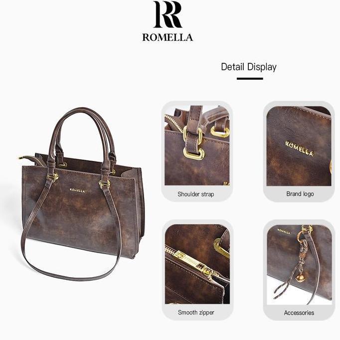 Tas Wanita Romella Tas Handbag Wanita Elegant Tas Kerja & Casual R087