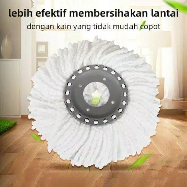 MORIFOYU SHENAR KAIN REFIL SPIN MOP MICROFIBER / KAIN PEL SPIN MOP