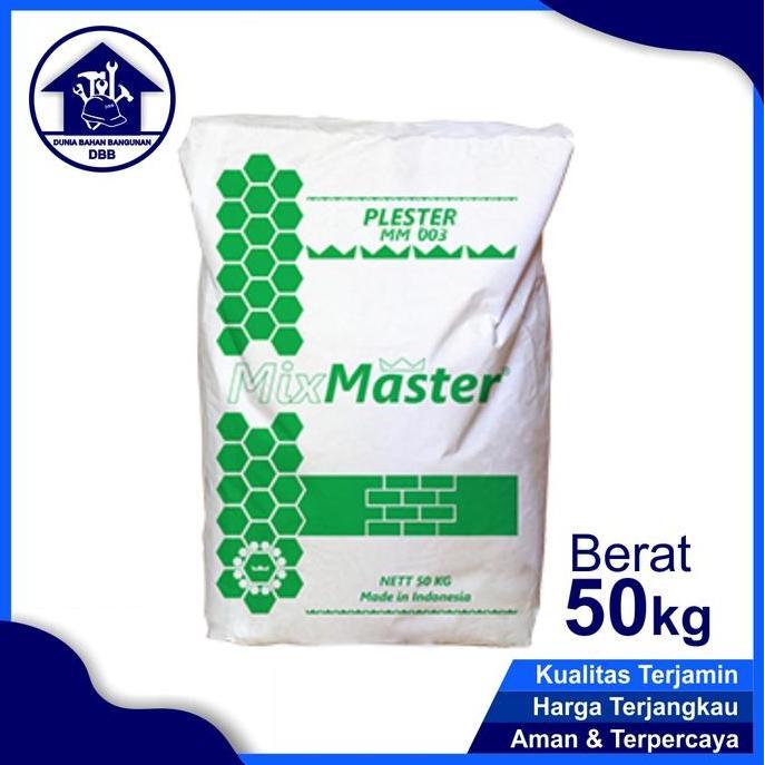 Semen Mortar Plester Mixmaster Bata Ringan Perata Lantai Instan