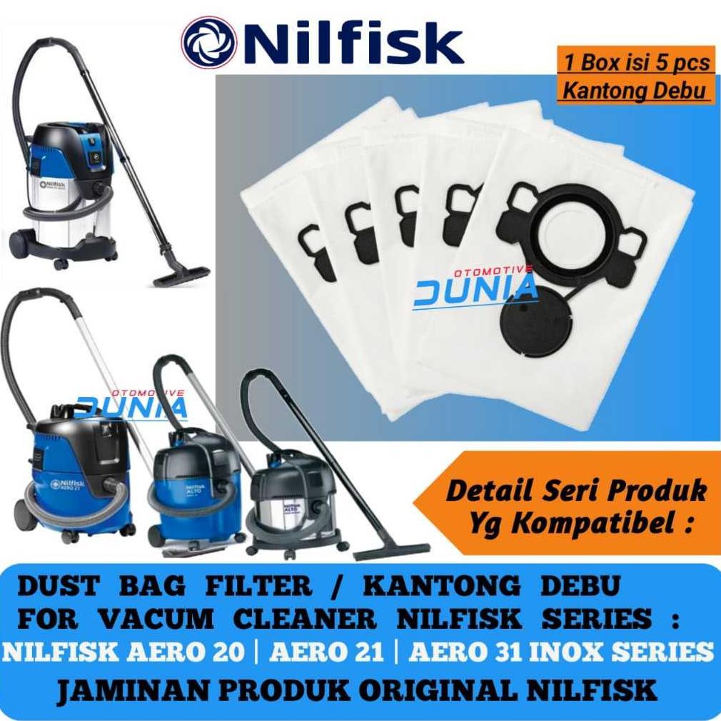 Dust Bag / Kantong debu Vacum Cleaner Nilfisk AERO 31 -21 PC INOX I Nilfisk aero 31 inox series Vacu