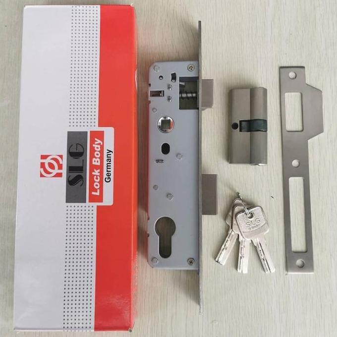 Body Kunci Pintu Alumunium Swing Slg / Body Kunci Lidah Alumunium