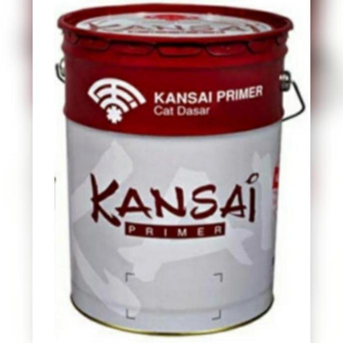 NEW KANSAI ZINCHROMATE FTALIT Meni Besi atau Cat Dasar Besi (25Kg)