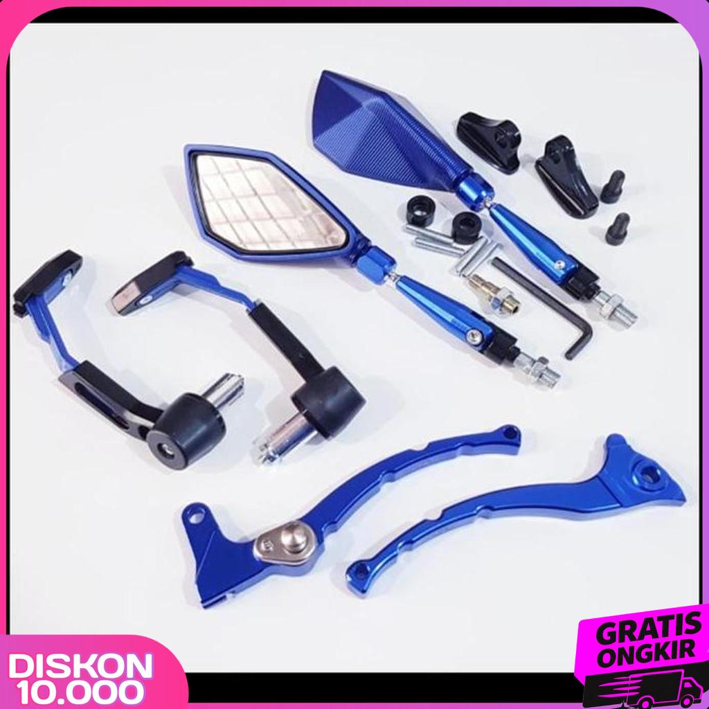Kaca Spion Motor-Handle Rem Brake Variasi Motor Aerox 155-Lexi-7 Item