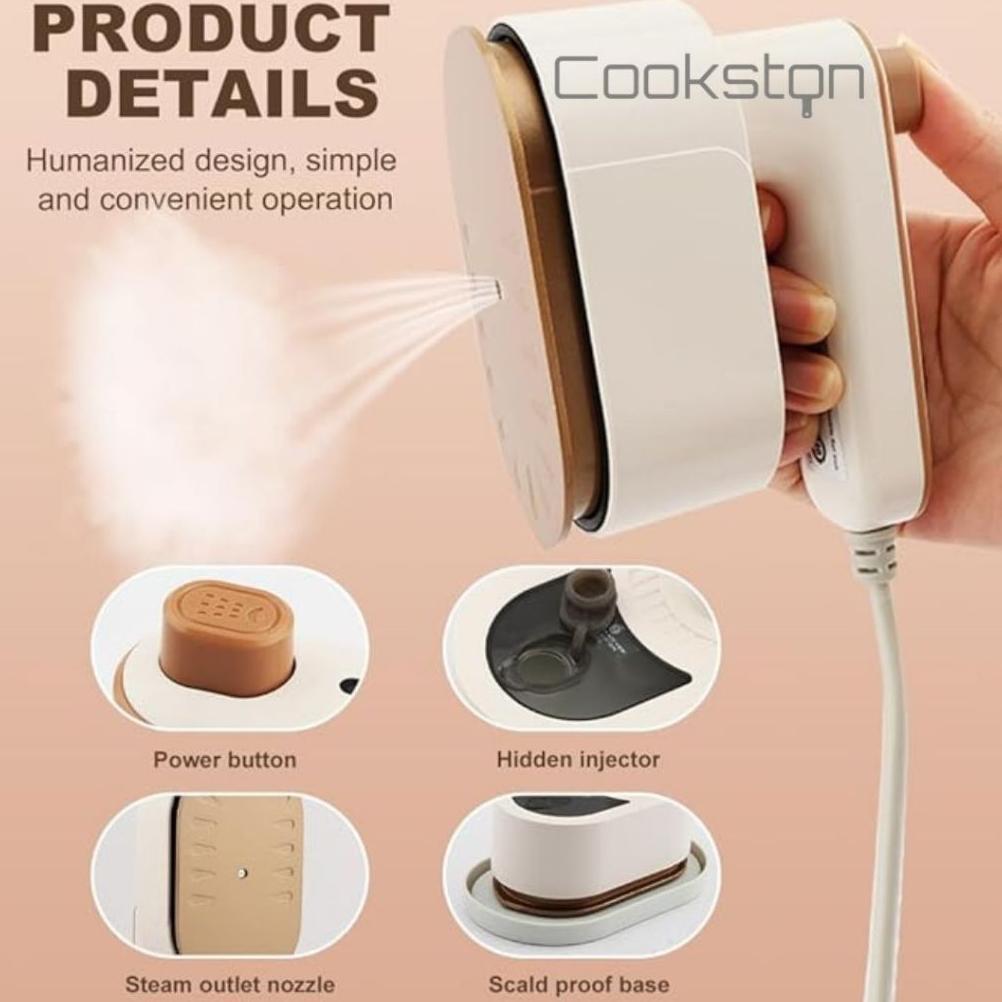 Cuci Gudang Cookston Setrika Mini Uap Portable - Steam Iron Mini