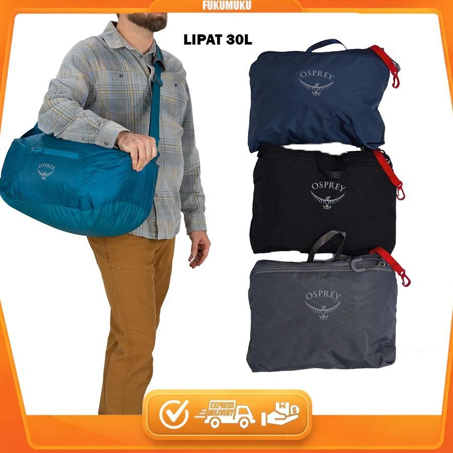 Tas Lipat Osprey Duffel Ultralight 30L / Tas Gym Olahraga Lipat DISKON