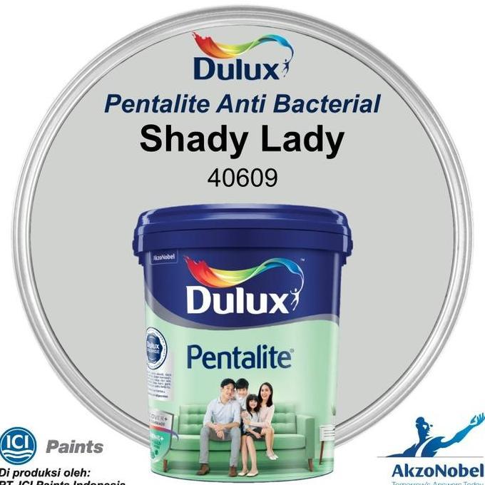 BEBAS ONGKIR - CAT DULUX PENTALITE 20 LT - SHADY LADY 40609