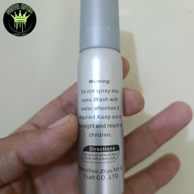 TERLARIS CLEANER ANTIFOG ANTI EMBUN / PEMBERSIH LENSA  KACAMATA ANTI EMBUN