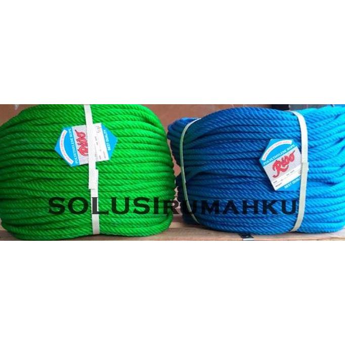 Tali Tambang Plastik 5Mm 1 Kg 1 Rido Flexible Lentur Satu Kilogram