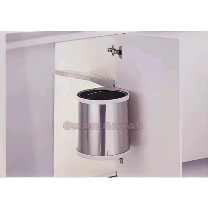 Tong Sampah Lemari Kitchen Set SS Vitco