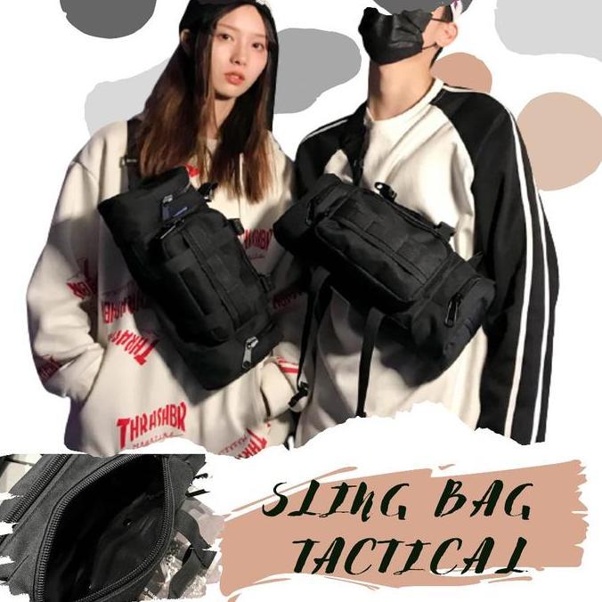 NEW TAS SELEMPANG TACTICAL / TAS SELEMPANG ARMY / SELEMPANG TACTICAL TC077 ORI