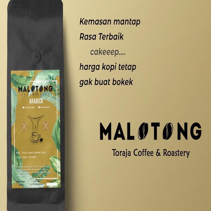 Malotong Kopi Arabika Pulu Puluk Toraja 1Kg  Biji Kopi / Kopi Bubuk