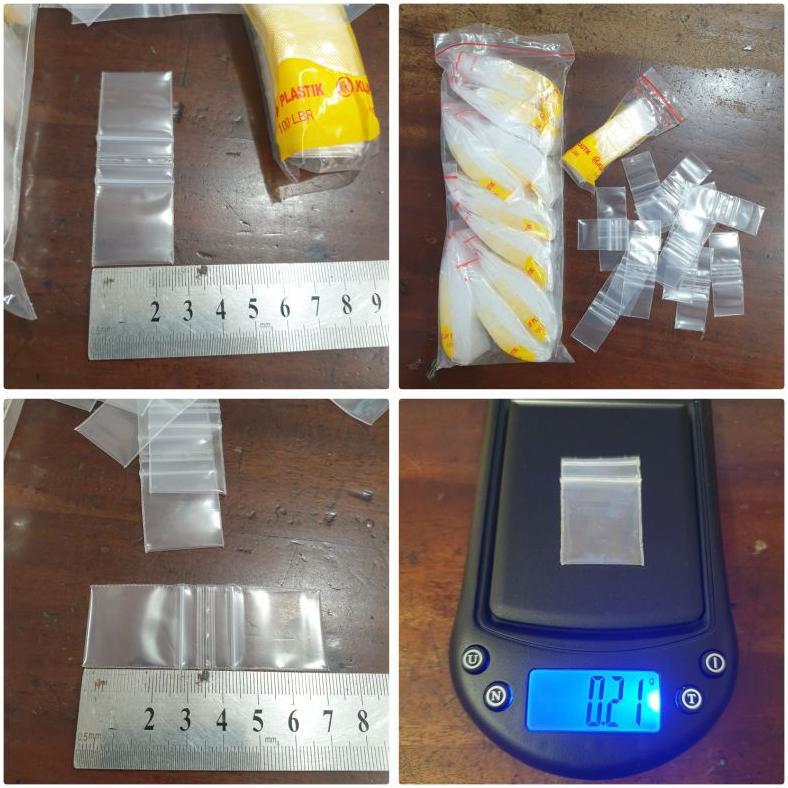Plastik Klip 2X3 Atau Klip Plastik 2.5X3.5 Putih Tebal
