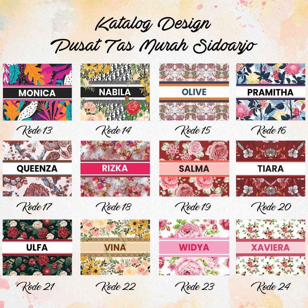 Saless Tottebag Wanita Print Nama /Tas Custom Nama / Tas Nama / Tas Printing Custom Nama (Bisa Satua