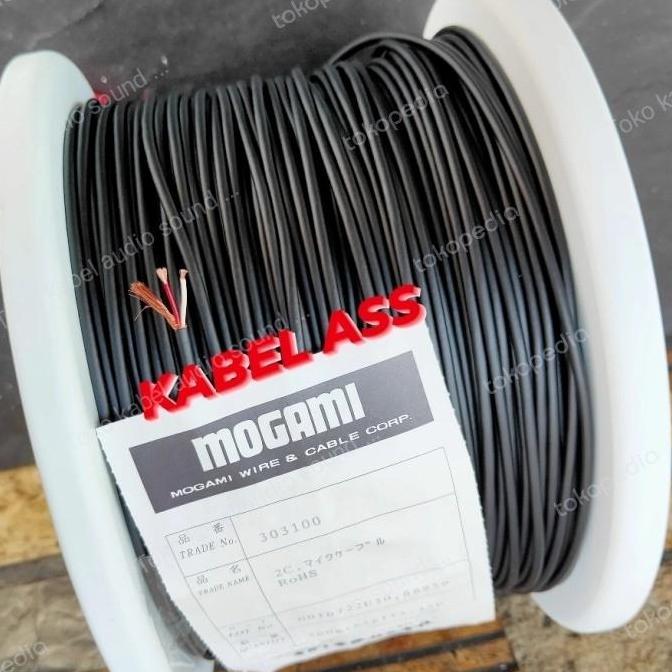 KABEL AUDIO INTERCONNECT & MICROPHONE MOGAMI 3031 ORIGINAL JAPAN