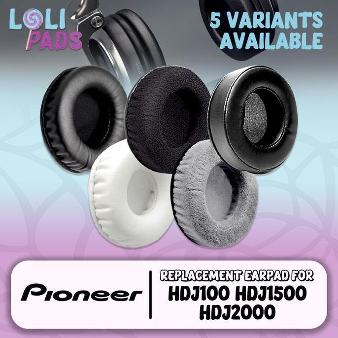 Busa Earpad Pioneer HDJ1000 HDJ2000 HDJ1500 HDJ 1000 HDJ 2000 HDJ 1500