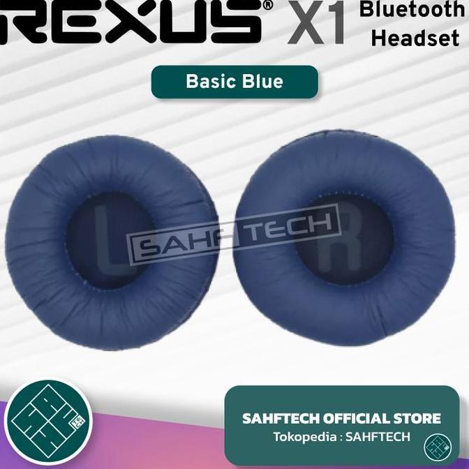 Earpad Rexus X1 Headset Ear Pad Cup Bantalan Busa Foam Spons