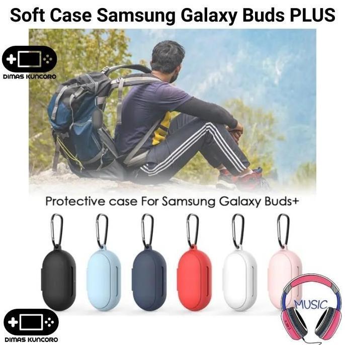 Soft Case Samsung Galaxy Buds PLUS silicone silicon bumper casing samsung galaxy buds plus buds+