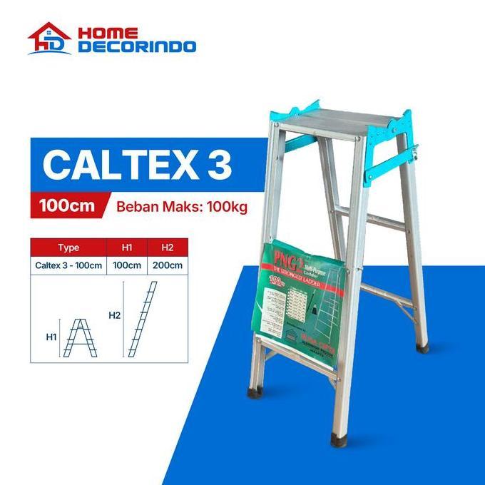 Gosend Tangga Lipat Aluminium / Tangga Aluminium / Tangga Caltex Pasti Promo
