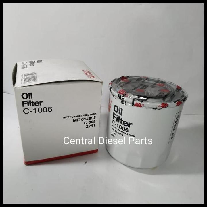 GRATIS ONGKIR FILTER OLI / OIL FILTER MITSUBISHI PS100 C-1006 C1006 SAKURA 