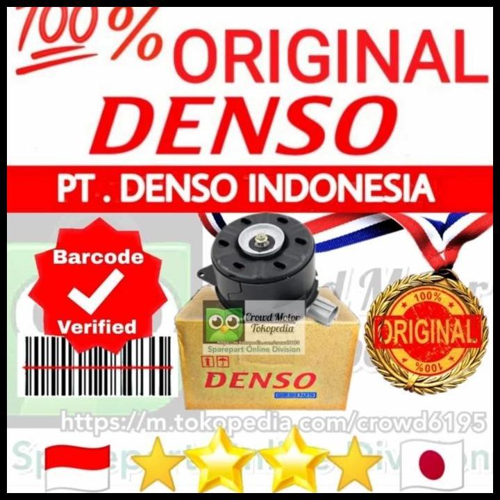 TERBARU MOTOR FAN RADIATOR RUSH TERIOS 2014-2015 ORI DENSO ASLI JEPANG 