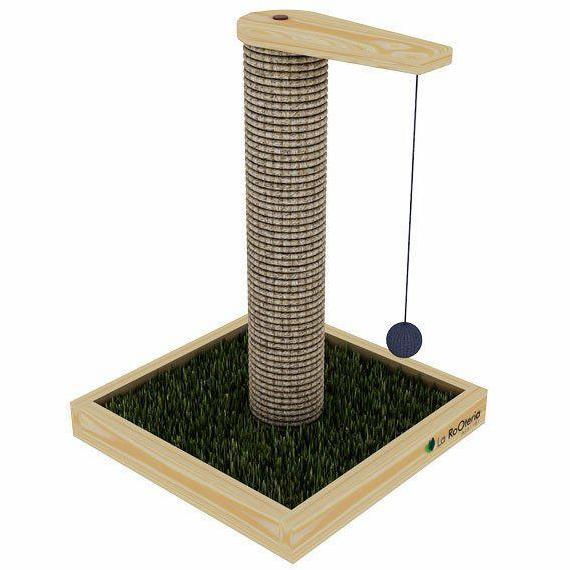 Cat Scratcher Garukan Kucing Dengan Media Tanam Catnip