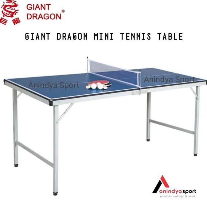 MEJA PINGPONG MINI GIANT DRAGON MINI TENNIS TABLE ORIGINAL DAN TERPERCAYA