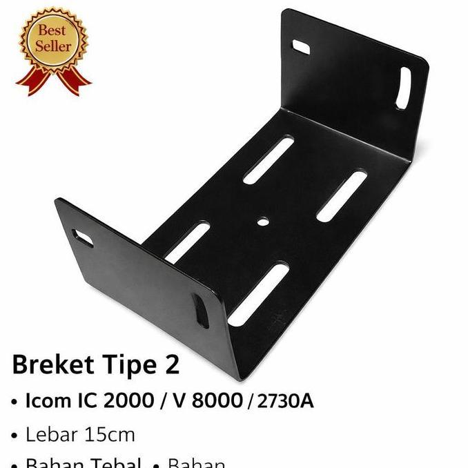Breket Bracket Radio RIG ICOM IC 2000 V8000 2730A TIPE 2