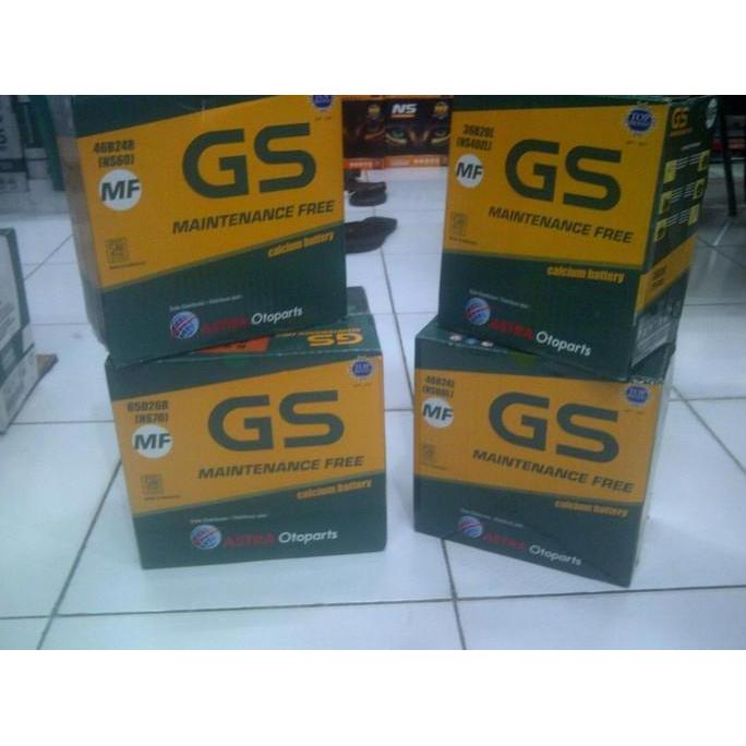 Aki Mobil Gs Astra Gs Mf 80D26L 69Ah 12 V Gsmf 80D26L Original -11429