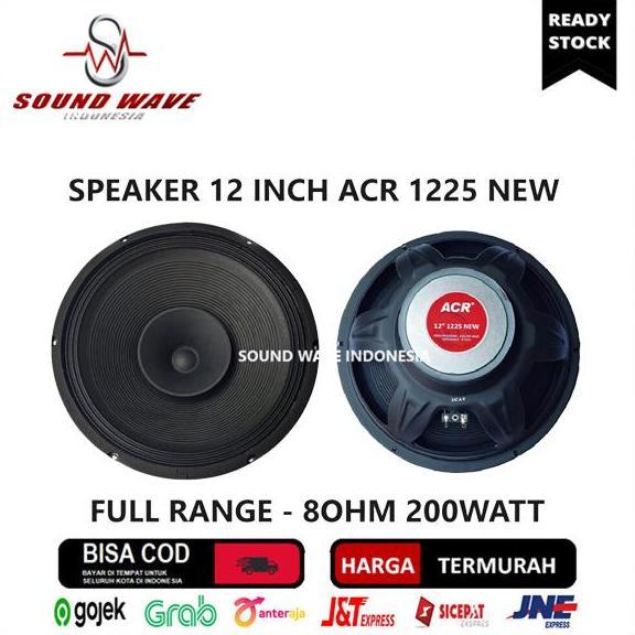 TERLARIS SPEAKER ACR 12 INCH 1225 NEW FULL RANGE