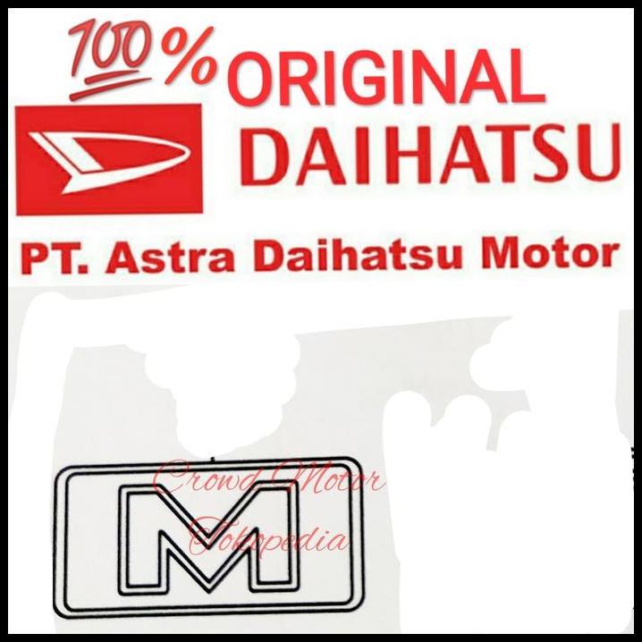 TERLARIS LOGO SIGRA TYPE M SIGRA ORI DAIHATSU 100% 