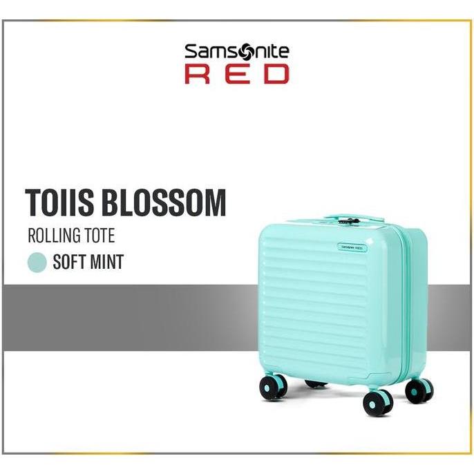 Samsonite Red Label Koper Toiis Blossom Rolling Tote - Soft Mint Terbaru 