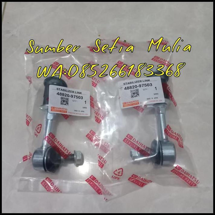 GRATIS ONGKIR LINK STABILIZER LINK STABIL DEPAN DAIHATSU GRANDMAX - LUXIO ORI 1SET 