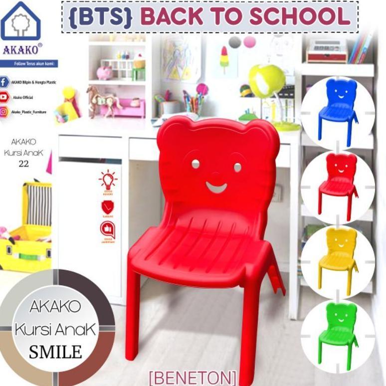 Awet Akako - Kursi Akako Anak Plastik Jumbo Akako Bts-Smile