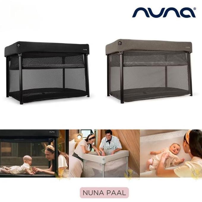 TERLARIS BOX BABY NUNA PAAL  FREE MATTRESS, ORGANIC COTTON SHEET, INSECT NET & TRAVEL BAG / TEMPAT M