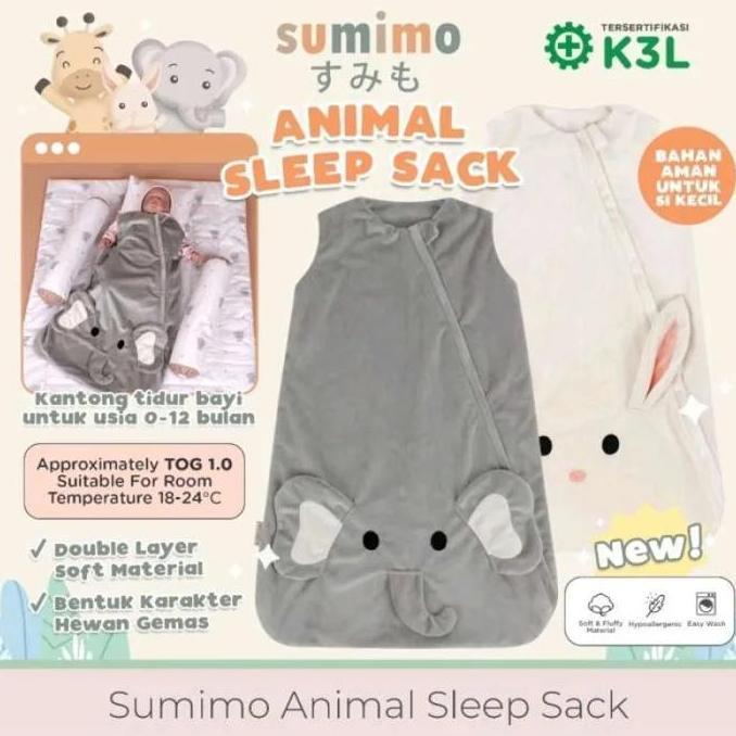 TERLARIS!! SUMIMO ANIMAL SLEEP SACK / KANTONG TIDUR BAYI SLEEP SACK BAYI BANTAL KASUR