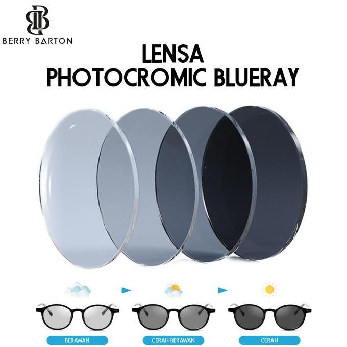 Berrybarton Lensa Minus, Plus , Anti blueray dan photocromic