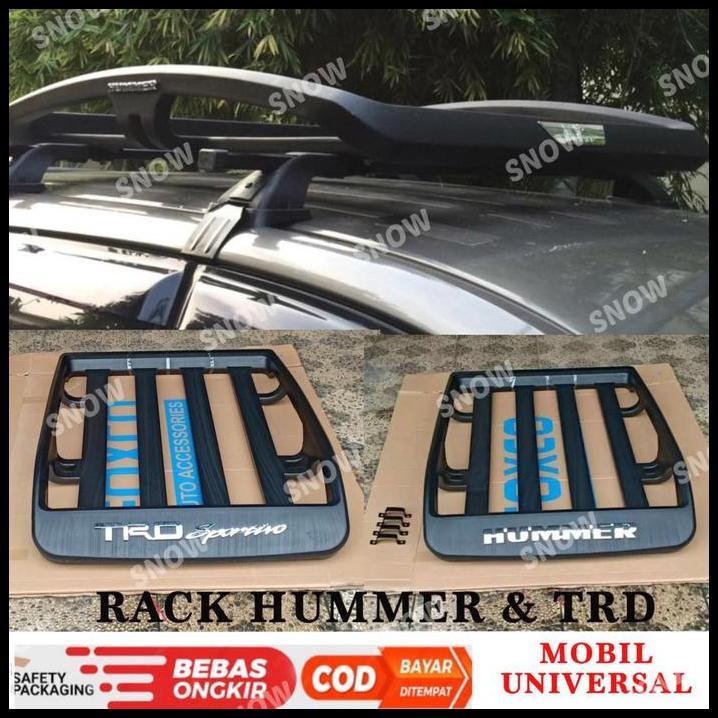 TERBARU ROOF RACK HUMMER TRD SPORTIVO RAK ATAS MOBIL UNIVERSAL