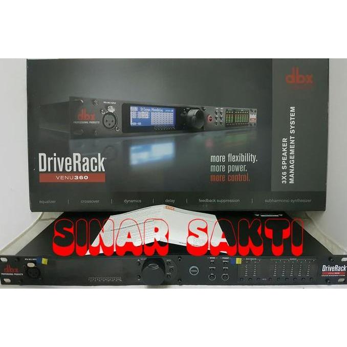 TERLARIS DBX VENU 360 SPEAKER MANAGEMENT ( ORINAL )