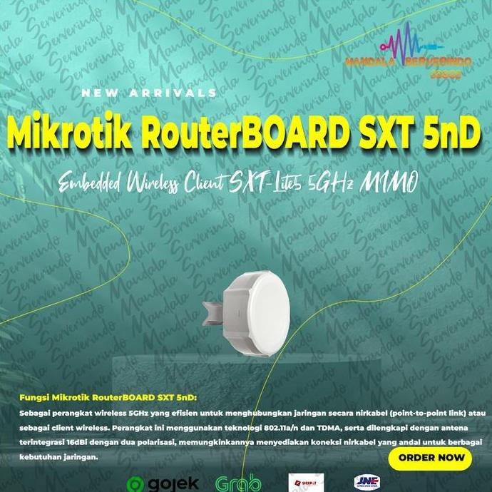 Mikrotik RouterBOARD SXT 5nD Embedded Wireless Client SXT-Lite5 5GHz MIMO