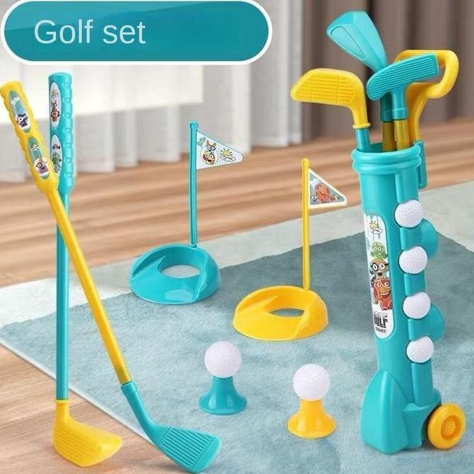 Argipratamashop - Mainan Anak Golf Play Set - Mainan Stik Golf Anak Olahraga