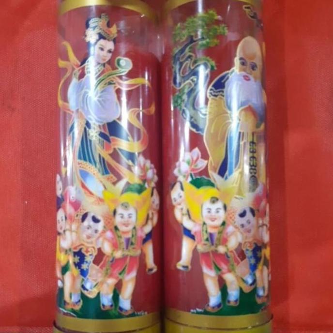 Bungavezza - Lilin merah Lilin sembahyang Lilin puja Lilin Taiwan Besar