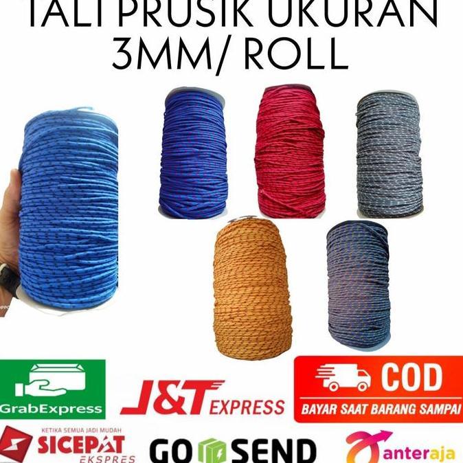 tali prusik / paracord gelang 3mm